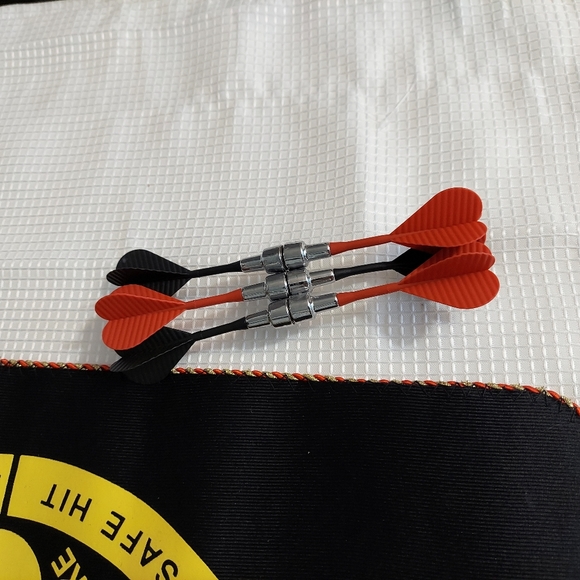 Safety Magnetic Dart Game Wall Hanging Reverse Baseball Magnet Fabric - Picture 7 of 11